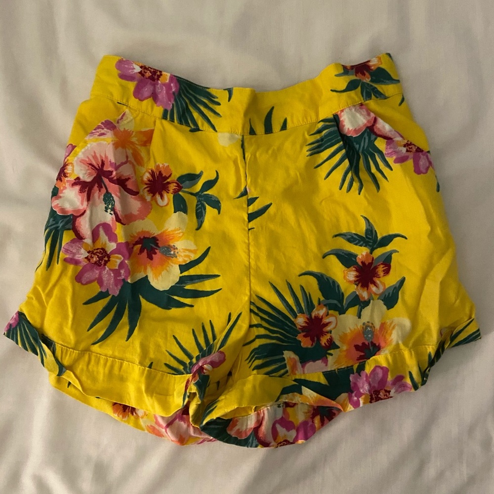 cute floral shorts